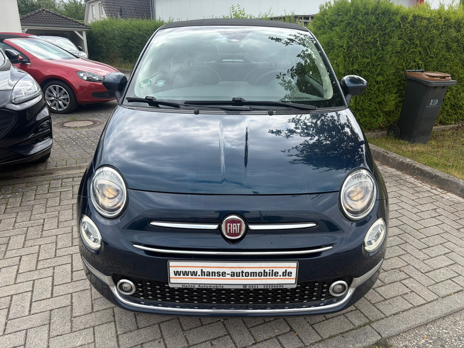 Fiat 500 Cabrio bei Hanse Automobile